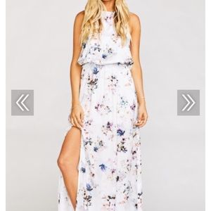 Show Me Your Mumu HEATHER HALTER floral Maxi